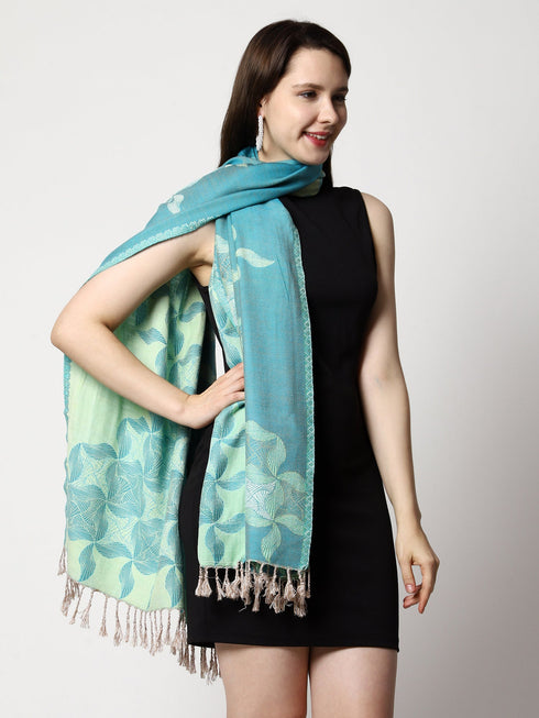 Women's Jamawar Wool Stole